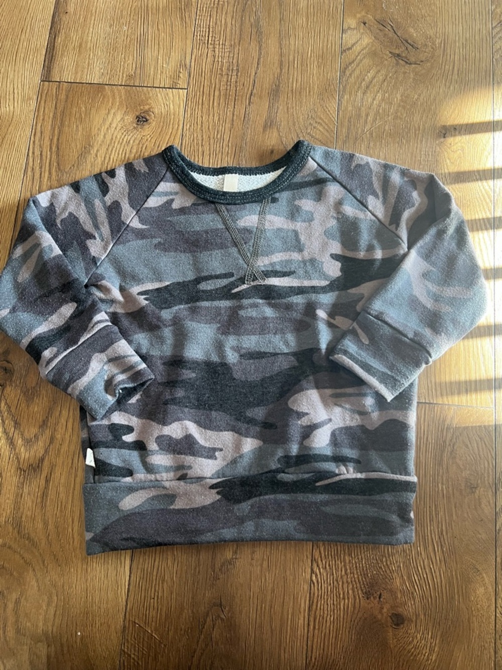 Childhoods Black Camo Pullover Sweatshirt